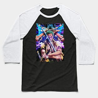 ZORO SAMURAI ANIME Baseball T-Shirt